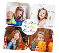 ERINGOGO 30pcs Cross Hairpin Flower Hair Clips for Girls Styling Accessories Snap Side Clip Barrettes Hair Fashion Hairpins for Boys and Girls Random Color