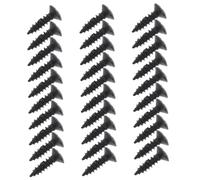 ERINGOGO 30pcs Electric Guitar Bass Mounting Screws Black Mounting Fixators for Electric Guitar and Bass Accessories Compatible Models