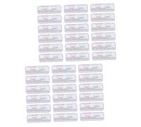 ERINGOGO 30Pcs Indicator Test Cards for Sterilization Light Detection Portable UV Test Strips with Printing Quick Color Change for Household Device Validation and Lamp Sterilization Testing