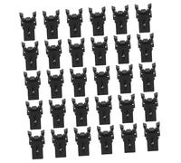 ERINGOGO 30pcs Press Type Trash Can Lid Lock Buckles Plastic Self Locking Replacement Latch Clips for Waste Bin Accessories Secure Fit for Various Garbage Bins Easy Install Trashcan Push