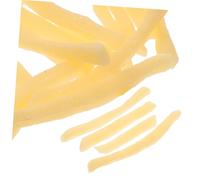 ERINGOGO 30pcs Simulated French Fries Model Plaything High Realism Smooth Surface Safe Artificial Food Display for Party Decoration Restaurant and Home Adornment