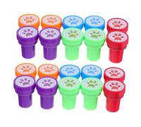ERINGOGO 30pcs Stamp Cartoon Paw Print Self-Inking Stampers for DIY Art Projects Classroom Rewards Party Supplies Scrapbooking Craft Stamps
