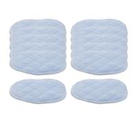 ERINGOGO 30pcs Supple Cotton Breastfeeding Mats Reusable Washable Nursing Pads Extra Lining, Comfortable Water Absorbent Feeding Pads for Mothers Postpartum Care