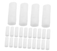ERINGOGO 30pcs White Survival Fire Starter Sticks for Camping Quick Ignition Cotton Wax Fire Lighter for Outdoor Cooking Hiking Fireplace and Emergency Starting Supplies