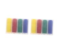 ERINGOGO 320Pcs Blank Plastic Poker Chips for Card Games and Math Learning Smooth Surface Chips for Sorting Counting Grouping Game Supplies for Parties and Gambling