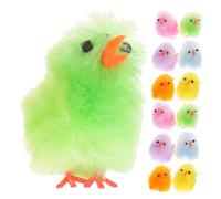 ERINGOGO 32pcs Fluffy Easter Chick Plush Chick Dolls for Festive Decorations Party Favors Cute Stuffed Animal Easter Celebrations