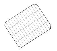 ERINGOGO 35X45Cm DIY Wire Grid Pet Cage Door, Iron Mesh Cat Dog Cage Accessories Panel, Multipurpose Pet Fence Replacement for Indoor Outdoor Use