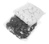 ERINGOGO 361pcs Small Go Chess Pieces Set Imitation Jade High-gloss Go Stones in Bag Educational Game Accessories for Board and Play