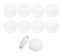 ERINGOGO 3D Glasses Accessories Lens for VR Headset Bundle 10pcs 37mm Diameter - Clear Acrylic VR Lens Accessories with Anti-Distortion, Suitable for Gaming and 3D Movies