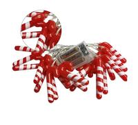 ERINGOGO 3M 30-LED Christmas Lamp String Red Candy Cane Small LED String Lights Battery Powered Outdoor Garden Party Decoration