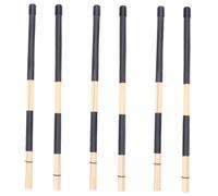 ERINGOGO 3pairs Bamboo Rod Drumsticks for Drums Lightweight Percussion Bamboo Drum Sticks and Snare Sticks