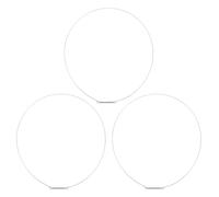 ERINGOGO 3pcs 36cm Stainless Steel Washer Door Seal Clamp Spring Ring Replacement for Front Load Washing Machine, Washer Repair Parts, Washing Machine Door Fastener Accessory