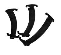 ERINGOGO 3pcs Adjustable Violin Shoulder Rest Backrest Chin Support Pad Sturdy Comfortable for Violins