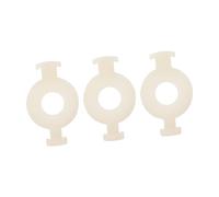 ERINGOGO 3pcs Alto Horn Valve Spring Plates Replacement Trumpet Valves Spring Supporting Pieces for Brass Instruments Practical Small Size Pads for Musical Performance