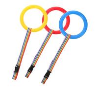 ERINGOGO 3pcs Bright Safety Walking Rope for Toddlers Lost Leash for Preschool and Daycare Outdoor Walking Helper for Boys and Girls for Group Supervision and Safe Outdoor Activities