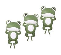ERINGOGO 3Pcs Cartoon Clockwork Frog Bath for Boy Girl Sturdy Plastic Wind-up Swimming Frogs Interactive S Bath Playthings for Fun Hand-eye Coordination and Shower Enjoyment