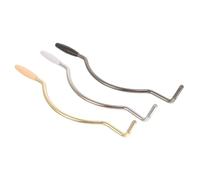 ERINGOGO 3pcs Electric Guitar Whammy Bars Tremolo Arms 5mm Bent Design Gold Silver Black Tremolo Bridge Arms for Electric Guitar