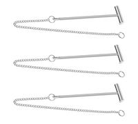 ERINGOGO 3pcs Emergency Alarm Button Hammer with Ergonomic Anti-Slip Handle for Fire Extinguisher Box Compact Fire Rescue Tool for Office Residential Factory Safety and Glass Breaker