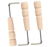 ERINGOGO 3pcs Guitar Wrench for Truss Rod Adjustment Guitar Neck Bridge Screw Truss Rod Tool Wooden Handles