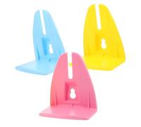 ERINGOGO 3pcs Hamster Wheel Base Plastic Brackets Lightweight Durable Support for Running Wheels and Water Bottles Easy Installation Exercise Rack for Small Pets Cage Accessories