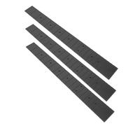 ERINGOGO 3pcs Headless Guitar Neck Replacement Abs Fingerboard for Folk Acoustic Guitar and Ukulele Durable Neck Repair Parts for String Instrument Maintenance