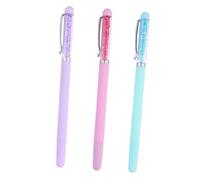 ERINGOGO 3pcs Manicure Dotting Tools Nail Art Pen Set Rhinestones Picker for Precise Nail Gems Application DIY Decoration Accessories for Women Manicurists Purple Green Pink