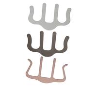 ERINGOGO 3pcs Metal Music Page Clips Universal Sheet Music Holders for Piano Guitar and Keyboard Black Antique Bronze Chrome Color Set