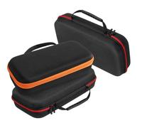 ERINGOGO 3pcs Mic Carrying Case Portable EVA Hard Shell Microphone Holder with Shockproof Sponge Compartment for Ktv Parties Studio Use and Live Events Storage Organizer