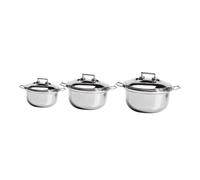 ERINGOGO 3pcs Miniature Stockpot Play for Boys and Girls Realistic Kitchen Utensils for Pretend Play Imitation Soup Pot for Creative Cooking Fun