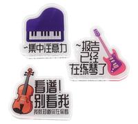 ERINGOGO 3pcs Music Sheet Clip Plastic Holder for Guitar Violin Piano Teachers Students Music Book Accessories Playing Reading
