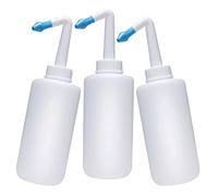 ERINGOGO 3pcs Nasal Irrigation Bottle Set Plastic Nose Cleaner Household Nasal Wash System 300ml