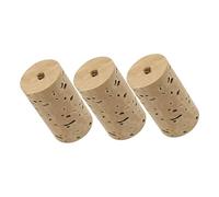 ERINGOGO 3Pcs Natural Flute Cork Plugs Lightweight Flute Head Cork Repair Tools for Musical Instrument Maintenance Portable Accessories Beginners