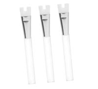 ERINGOGO 3pcs Nose Contour Brush Portable U-shaped Makeup Brushes for Precise Blending and Highlighting Soft Grip Cosmetic Tools for Women Nose Shading and Contouring