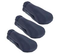 ERINGOGO 3pcs Piano Pedal Dust Cover Waterproof Protect Pedals From Scratching and Dust for Each Kinds of Piano Elastic Band Design Easy to Use, 3.7x2.4x1", Dark Blue