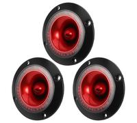 ERINGOGO 3Pcs Piezoelectric Tweeter Horn Speaker Replacement for Stage Sound System, High-Frequency Piezo Audio Buzzer Treble Horn for Subwoofer Speakers