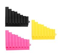 ERINGOGO 3pcs Plastic Tube Pan Flute for Musical Instrument Early Music Education for Preschool Beginners Creative Expression and Musical Exploration