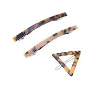 ERINGOGO 3pcs Retro Hair Clip Leopard Print Vintage Hairpin for Women Lady Leopard Hairpin Funny Hair Clip for Daily Use