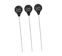 ERINGOGO 3pcs Reusable Stainless Steel Cake Tester Set Baking Tool for Precise Doneness Testing of Muffins Bread Cookies for Home Bakers and Professional Pastry Chefs