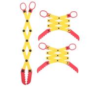 ERINGOGO 3pcs Robot Arm Stem Educational Mechanical Hand Kit for DIY Assembly Folding Robotic Claw Model for Science Learning and Engineering Exploration