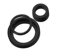 ERINGOGO 3pcs Rubber Keg Sealing Rings Replacement Parts Black | Keg Tap Line and Keg, Universal Fit, Easy Maintenance, Home Gatherings, Repair