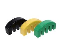 ERINGOGO 3PCS Rubber Violin Practice Mute Prongs Volume Control Easy to Use Durable Material for Beginners Prevent Disturbance During Practice