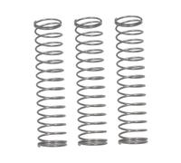 ERINGOGO 3Pcs Silver Trumpet Button Springs Replacement Stainless Steel Accessories Easy to Install Compatible with Various Trumpet Models Portable Wind Instrument Parts