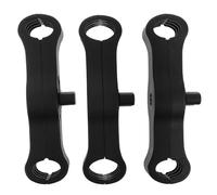 ERINGOGO 3pcs Twins Strollers Connector Linker - Stable Baby Stroller Pushchair Connectors - Twin Pushchair Connection Accessories Black