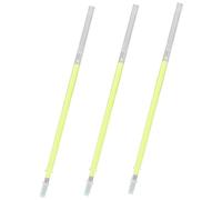 ERINGOGO 3pcs Yellow 1mm Fine Tip Brow Tattoo Pen Eyebrow Marking Marker for Precise Salon Mapping and Cosmetic Liner Tattoo Accessory