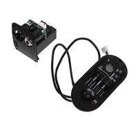 ERINGOGO 4 Band Eq Acoustic Guitar Preamp Pickup with Lcd Display, Plastic and Metal Construction, Suitable for Acoustic and Electric Guitars, for Recording and Coffee House Gigs