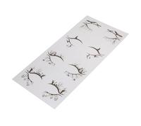 ERINGOGO 4 Pairs Halloween Eye Makeup Stickers Bat Spider Hollow Out Eyeshadow Decals Temporary Face Stickers for Costume Party Cosplay and Masquerade
