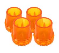 ERINGOGO 4 Pieces 32Mm Oxford Non-Slip Walking Cane Tips Replacement Crutch Foot Pads Rubber Ends for Crutches and Walking Sticks, Sturdy Anti-Skid Cane Base Accessories for Outdoor and