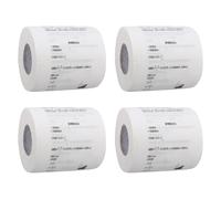 ERINGOGO 4 Rolls Printed Toilet Paper Set with High School Chemical Physics Formulas, Funny Home Accessory Tissue for Bathroom, 1-Ply Decorative Toilet Tissue for Prank and Daily Use