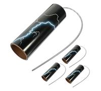 ERINGOGO 4 Sets Spring Drum Thunder Maker Portable Percussion Instrument with Storm Sound Effect DIY Science for Music Development and Party Fun