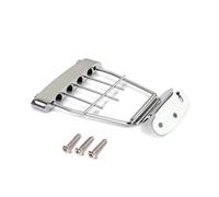ERINGOGO 4 String Four-string Pull-up Board Guitar Guitar Tailpiece Tailpiece Acoustic Bridge Bridge Silver